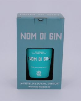 Nom Di Gin 50 cl et son emballage