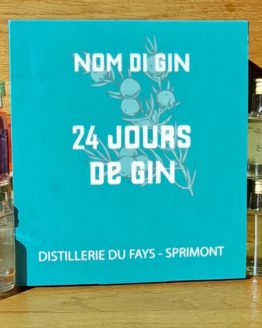 Calendrier de l'avent Nom Di Gin